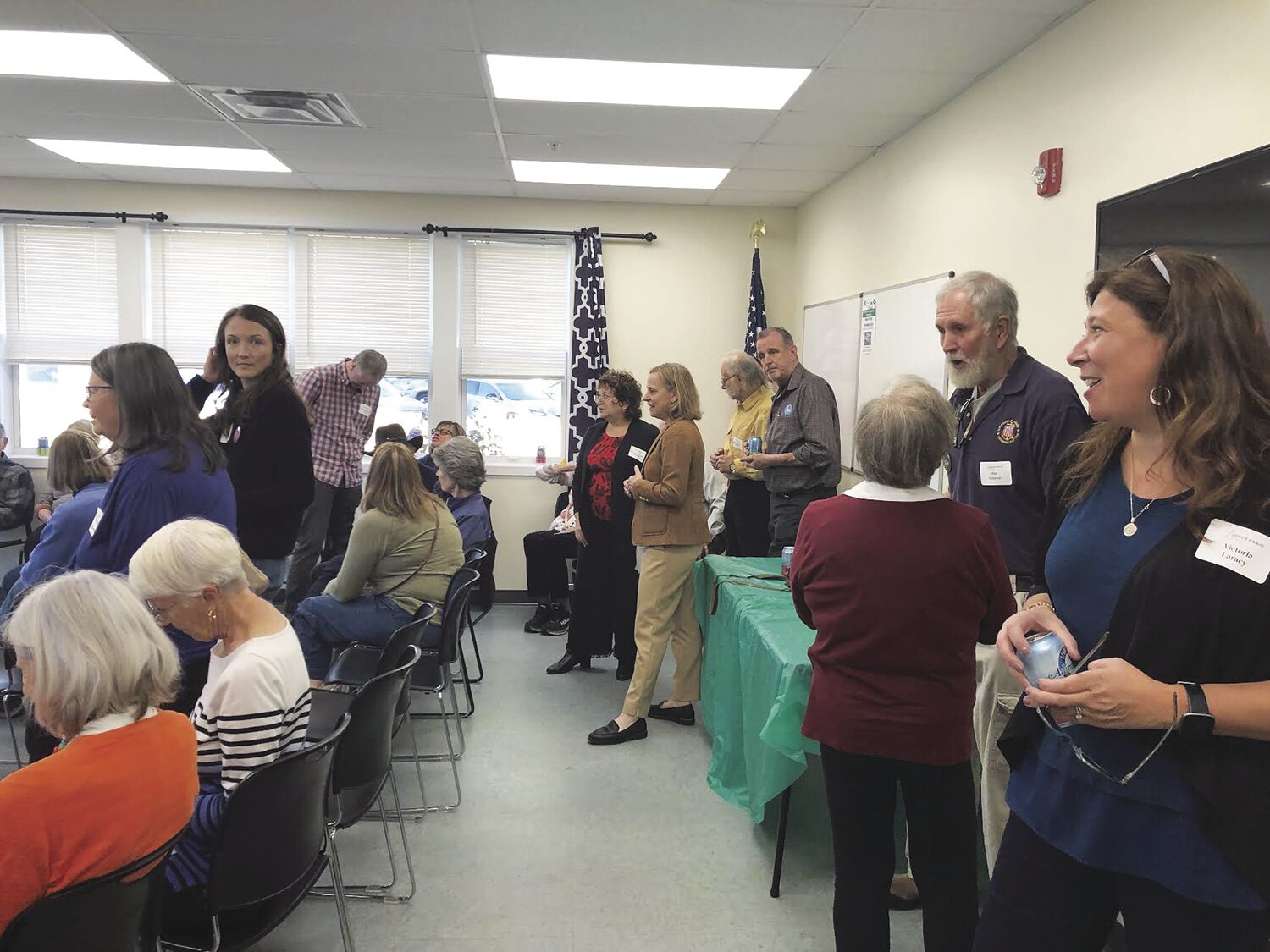 Craig rallies the troops at NCCC meet-and-greet